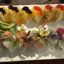 Rainbow & Pretty Woman rolls Rainbow & Pretty Woman rolls