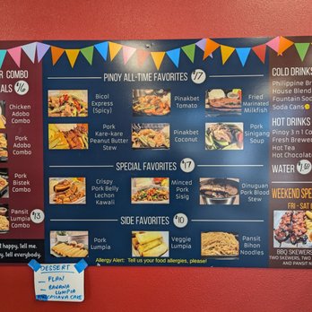 The Manila Fiesta - Menu board - Filipino Near Me - Salem, Oregon The Manila Fiesta - Menu board - Filipino Near Me - Salem, Oregon