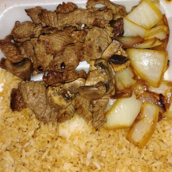 Mikoto Express - Steak hibachi plate was a very small portion. The price has went from $11 to $17 - Japanese Near Me - Pembroke, North Carolina