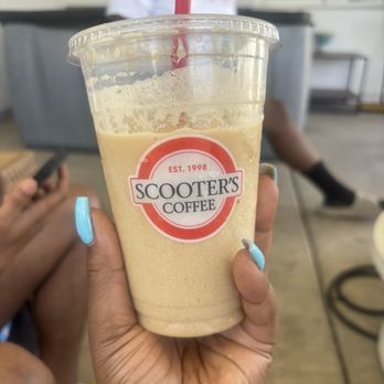 Scooter's Coffee - Blended mocha lavender latte - Coffee & Tea Near Me - Phoenix, Arizona