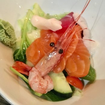 Sake Bar Kushi - Sashimi Salad ($7.95) - Japanese Near Me - Toronto, Ontario Sake Bar Kushi - Sashimi Salad ($7.95) - Japanese Near Me - Toronto, Ontario