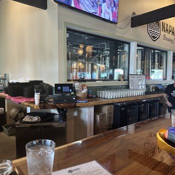 Napali Brewing - View from the bar - Brewpubs Near Me - Kapaʻa, Hawaii
