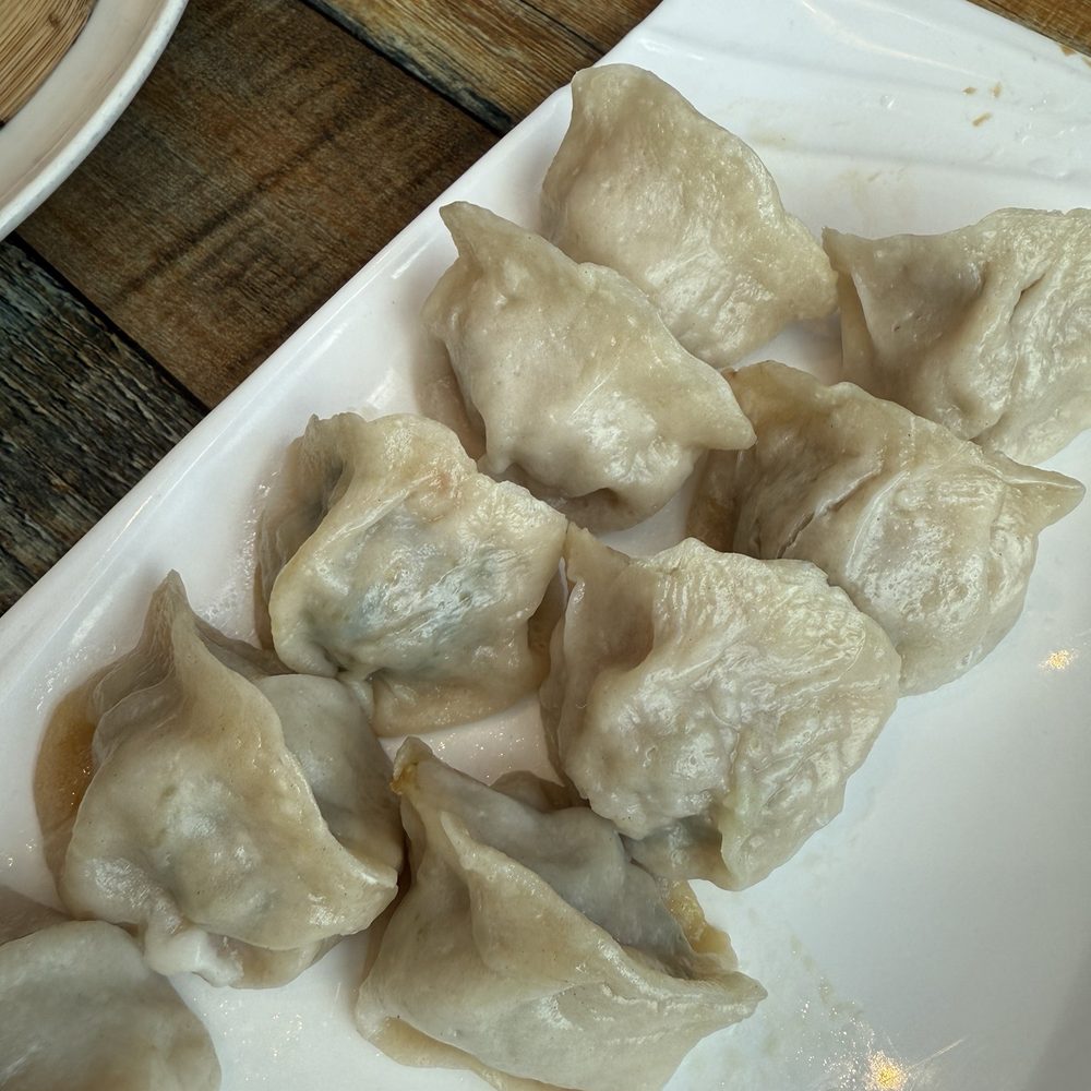 Dumpling Factory - Steamed Pork & Chives and Pork and Cabbage - Chinese Near Me - Atlanta, Georgia Dumpling Factory - Steamed Pork & Chives and Pork and Cabbage - Chinese Near Me - Atlanta, Georgia