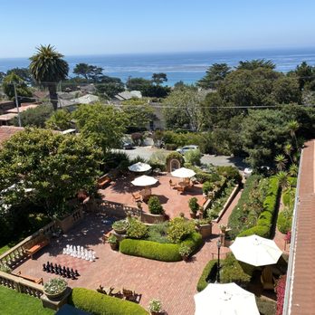 La Playa Hotel - View of ground from room. - Hotels Near Me - Carmel, California