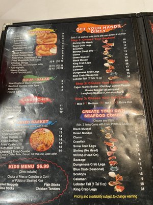 Menu photo 3 Laughing Crab West Monroe, LA Menu photo 3 Laughing Crab West Monroe, LA