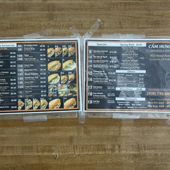Cam Hung - Menu - Vietnamese Near Me - Sunnyvale, California Cam Hung - Menu - Vietnamese Near Me - Sunnyvale, California