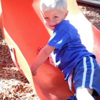 Bright Beginnings Preschool - Slide in backyard - Preschools Near Me - Folsom, California Bright Beginnings Preschool - Slide in backyard - Preschools Near Me - Folsom, California