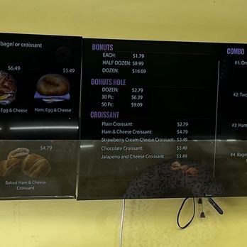 Blooming Donuts - Menu board - Donuts Near Me - Maricopa, Arizona
