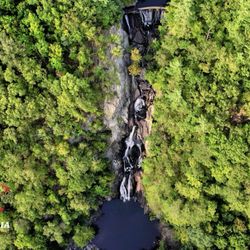 High Falls - High Falls in Philmont, NY taken by DroneShotMedia.com