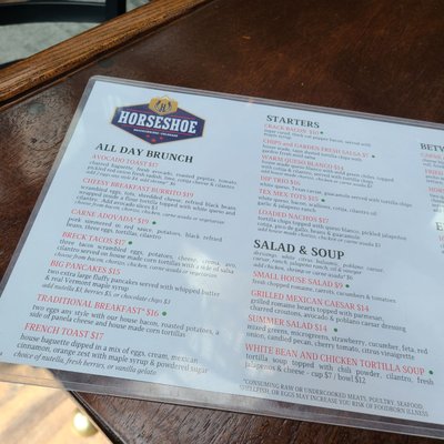 Menu photo 4 Horseshoe Breckenridge, CO