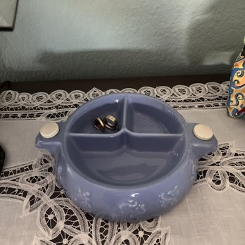 Fourth Street Vintage - Infants food warming bowl. Two ceramic inlets. Late 1940's era. - Antiques Near Me - Flagstaff, Arizona Fourth Street Vintage - Infants food warming bowl. Two ceramic inlets. Late 1940's era. - Antiques Near Me - Flagstaff, Arizona