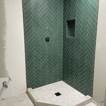 IT Tile and Grout Master - Bathroom herringbone pattern - General Contractors Near Me - San Francisco, California IT Tile and Grout Master - Bathroom herringbone pattern - General Contractors Near Me - San Francisco, California