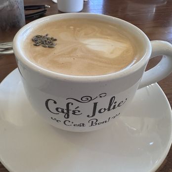 Cafe Jolie - Lavender Latte - Breakfast & Brunch Near Me - Alameda, California