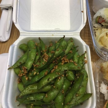 Nozomi - Garlic edamame...yum!! - Sushi Bars Near Me - La Jolla, California
