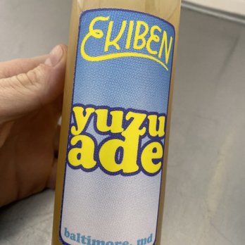 Ekiben - Yuzuade which is just jasmine tea with mint syrup I believe but it is so good! - Asian Fusion Near Me - Baltimore, Maryland Ekiben - Yuzuade which is just jasmine tea with mint syrup I believe but it is so good! - Asian Fusion Near Me - Baltimore, Maryland