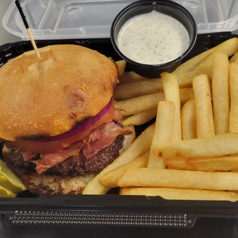 The Boxcar - Bacon cheeseburger with fries - Cocktail Bars Near Me - Staples, Minnesota The Boxcar - Bacon cheeseburger with fries - Cocktail Bars Near Me - Staples, Minnesota