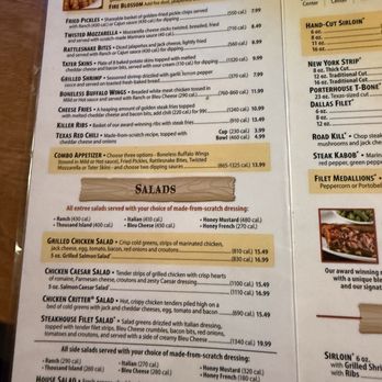 Texas Roadhouse - Menu - Steakhouses Near Me - Omaha, Nebraska Texas Roadhouse - Menu - Steakhouses Near Me - Omaha, Nebraska