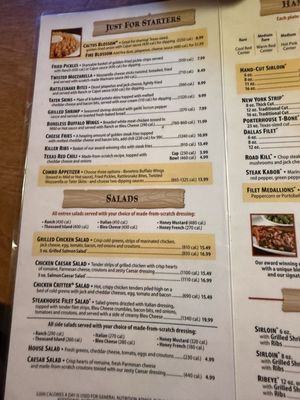 Menu photo 3 Texas Roadhouse Omaha, NE Menu photo 3 Texas Roadhouse Omaha, NE