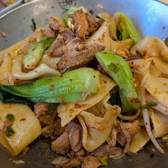 Changan Kitchen - Biang Biang after mixing. Must get! - Chinese Near Me - West Covina, California Changan Kitchen - Biang Biang after mixing. Must get! - Chinese Near Me - West Covina, California