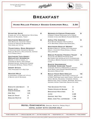 Menu photo 3 P.J. Clarke's Nichols, NY Menu photo 3 P.J. Clarke's Nichols, NY