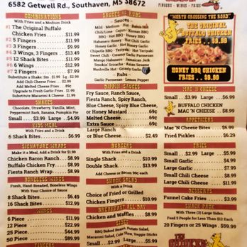 The Chicken Shack - Menu - Chicken Wings Near Me - Southaven, Mississippi The Chicken Shack - Menu - Chicken Wings Near Me - Southaven, Mississippi