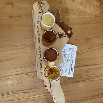Thirsty Souls Community Brewing - Flights! - New American Near Me - Mount Airy, North Carolina Thirsty Souls Community Brewing - Flights! - New American Near Me - Mount Airy, North Carolina