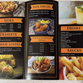 Chick-N-falafel - Menu - Desserts Near Me - Colton, California