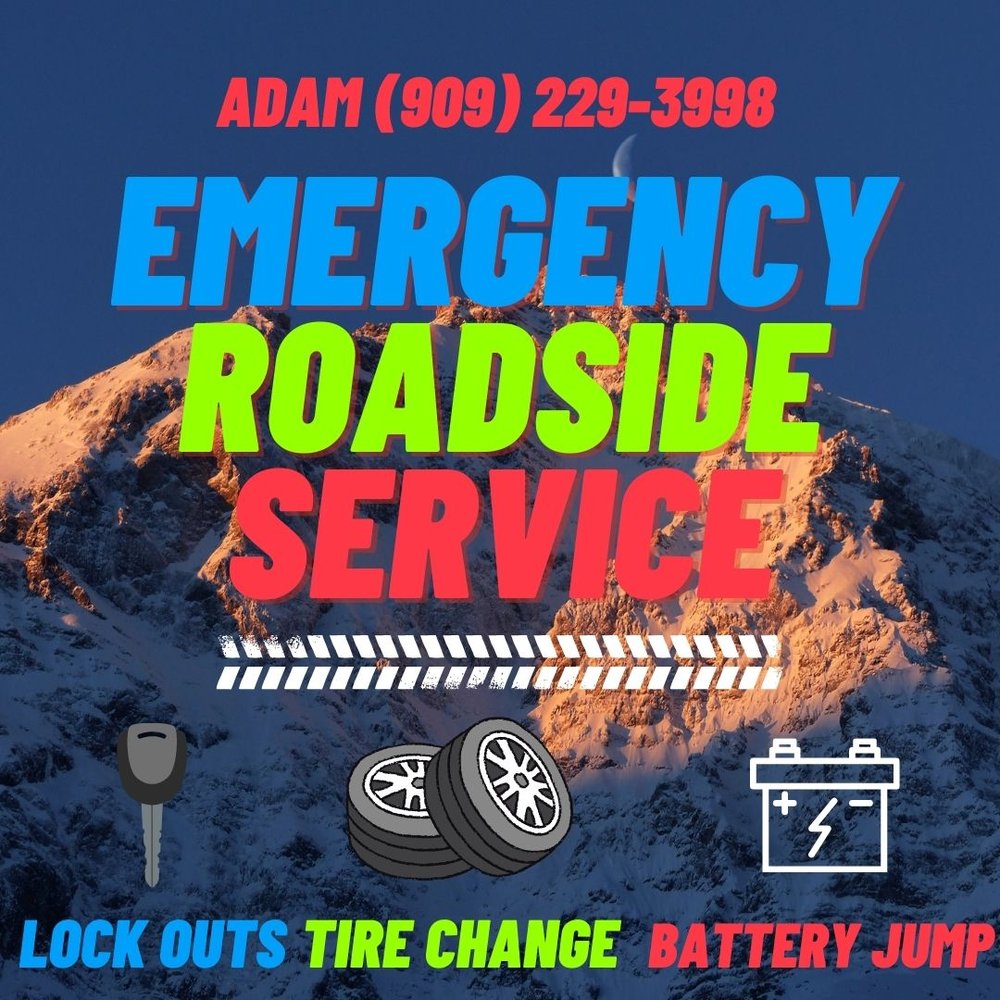 EMERGENCY ROADSIDE SERVICE Running Springs, California Roadside