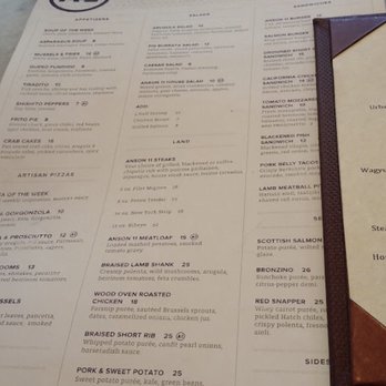 Anson 11 - Menu everything is a pretty decent price - New American Near Me - El Paso, Texas Anson 11 - Menu everything is a pretty decent price - New American Near Me - El Paso, Texas
