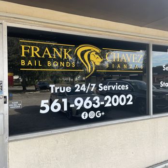 Frank Chavez Bail Bonds - When you are here, expect professional bail bond services. - Bail Bondsmen Near Me - Lake Worth Beach, Florida Frank Chavez Bail Bonds - When you are here, expect professional bail bond services. - Bail Bondsmen Near Me - Lake Worth Beach, Florida