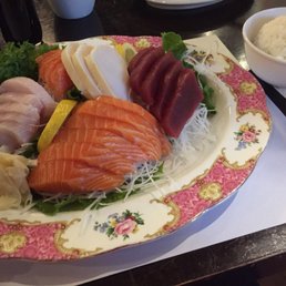 Sashimi dinner $22.50