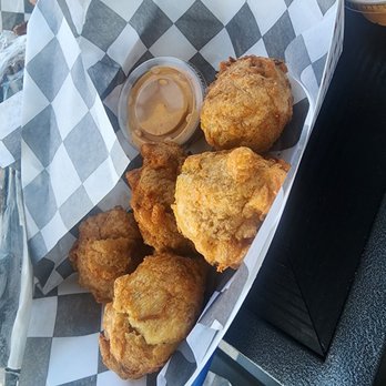 Hollydeck Bar & Marina - Crab beignets. A must try. - Seafood Near Me - Bay St. Louis, Mississippi Hollydeck Bar & Marina - Crab beignets. A must try. - Seafood Near Me - Bay St. Louis, Mississippi
