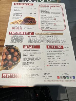 Menu photo 4 Sonny's BBQ Bushnell, FL