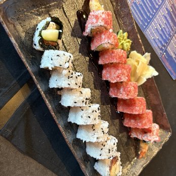 Blue Sushi Sake Grill - Cabo Spicy tuna and Crunch Red Rolls - Sushi Bars Near Me - Surprise, Arizona Blue Sushi Sake Grill - Cabo Spicy tuna and Crunch Red Rolls - Sushi Bars Near Me - Surprise, Arizona