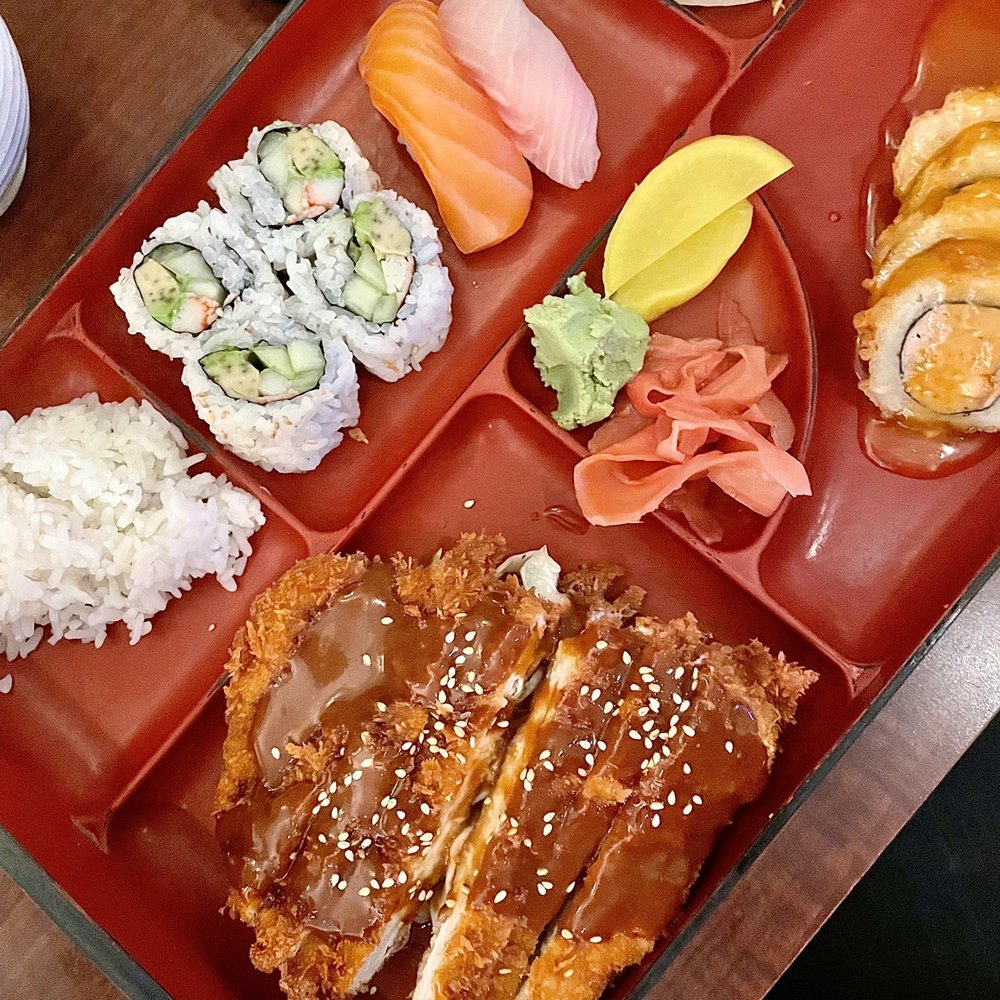 Midori Sushi - 3. Tonkatsu Bento Box - Japanese Near Me - Austin, Texas Midori Sushi - 3. Tonkatsu Bento Box - Japanese Near Me - Austin, Texas