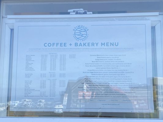 Menu photo 7 Stimulus Coffee + Bakery Pacific City, OR