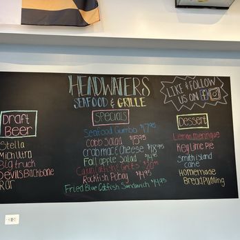 Headwaters Seafood & Grille - Daily Specials - Seafood Near Me - Easton, Maryland Headwaters Seafood & Grille - Daily Specials - Seafood Near Me - Easton, Maryland