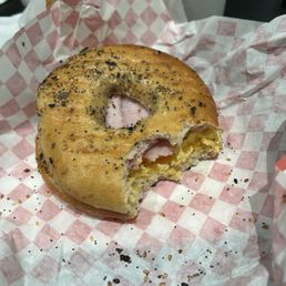 Bagel breakfast sandwich Bagel breakfast sandwich