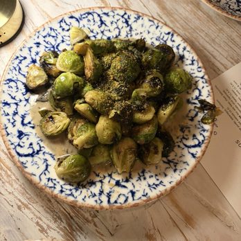 Kipos Hellenic Cuisine - Brussel sprouts - Greek Near Me - Wilmington, North Carolina Kipos Hellenic Cuisine - Brussel sprouts - Greek Near Me - Wilmington, North Carolina