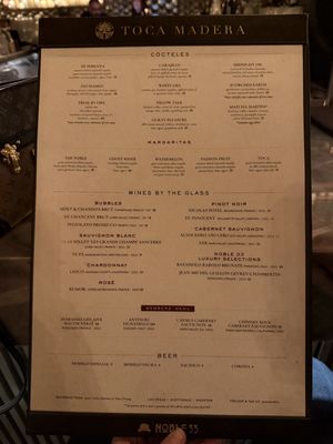 Menu photo 7 Toca Madera Las Vegas Las Vegas, NV Menu photo 7 Toca Madera Las Vegas Las Vegas, NV