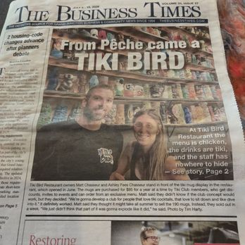 Tiki Bird - Local business paper reviewing Tiki Bird from this summer - Wine Bars Near Me - Grand Junction, Colorado Tiki Bird - Local business paper reviewing Tiki Bird from this summer - Wine Bars Near Me - Grand Junction, Colorado