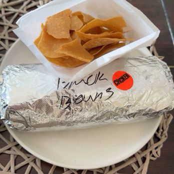 La Salsa - Burrito to go and each burrito comes with a side of chips - Mexican Near Me - San Leandro, California La Salsa - Burrito to go and each burrito comes with a side of chips - Mexican Near Me - San Leandro, California