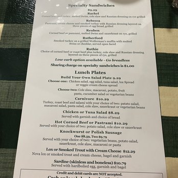 Carshon's - Lunch menu - Delis Near Me - Fort Worth, Texas Carshon's - Lunch menu - Delis Near Me - Fort Worth, Texas