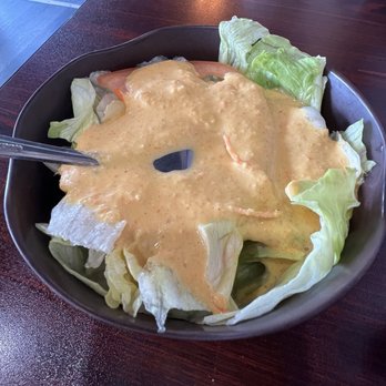 Sushi Tsuki - House salad - Japanese Near Me - Schaumburg, Illinois