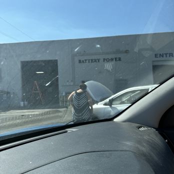 Battery Power - Parking lot in the back of the building - Battery Stores Near Me - San Fernando, California