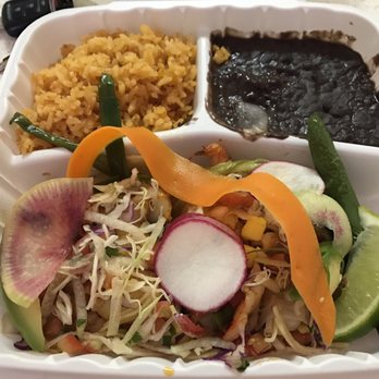 Agave Uptown - even when packaged for delivery, the presentation is gorgeous! - Mexican Near Me - Oakland, California