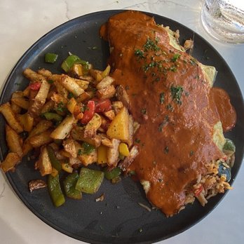 Flapjax - Spicy Red Curry Omelette - New American Near Me - Santa Monica, California Flapjax - Spicy Red Curry Omelette - New American Near Me - Santa Monica, California