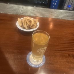 Smoked Kellerbier And Fries