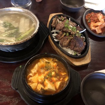 Tosokchon - Hand pulled clam noodles soup, soft tofu soup and LA galbi. All delicious and hot! - Korean Near Me - Annandale, Virginia Tosokchon - Hand pulled clam noodles soup, soft tofu soup and LA galbi. All delicious and hot! - Korean Near Me - Annandale, Virginia