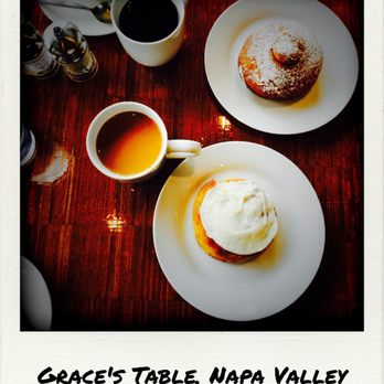 Grace's Table - Homemade donut and cinnamon roll - New American Near Me - Napa, California